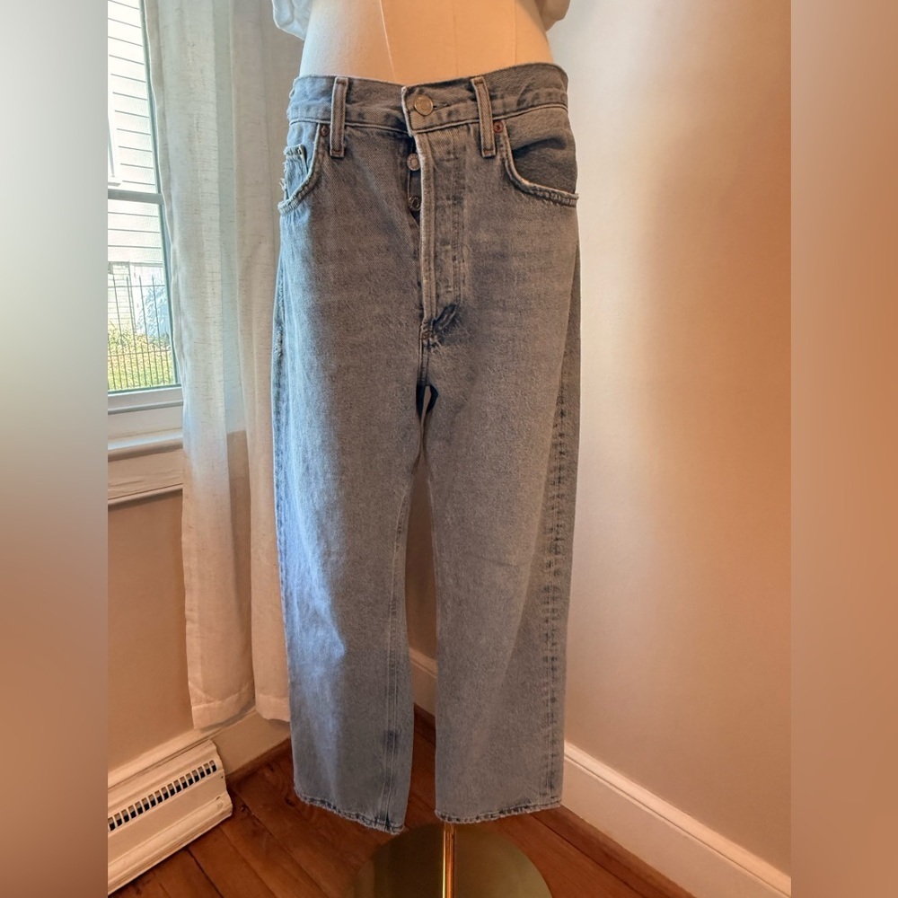 NWOT Agolde 90’s Crop Regenerative Cotton